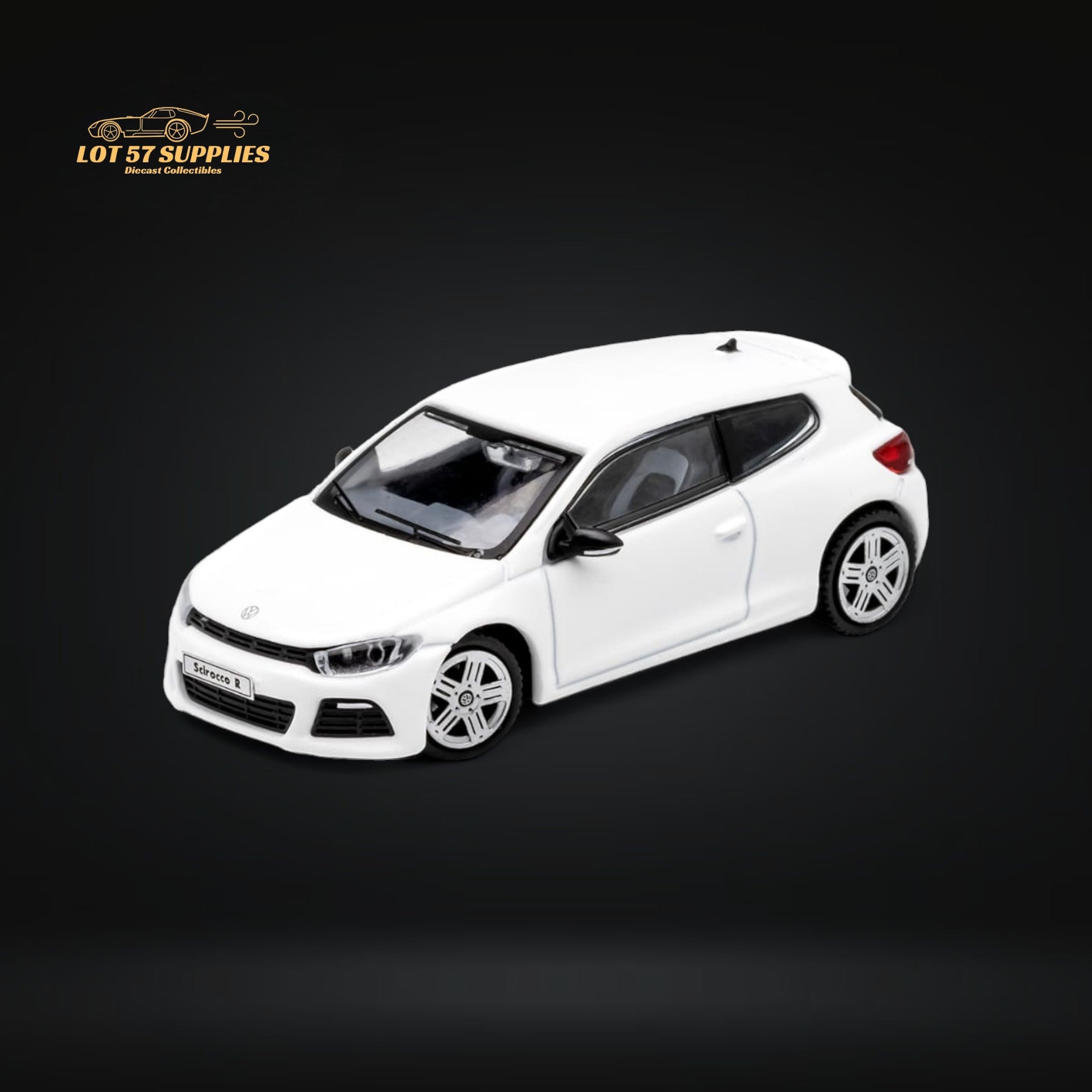 GCD Volkswagen Scirocco R White 1:64