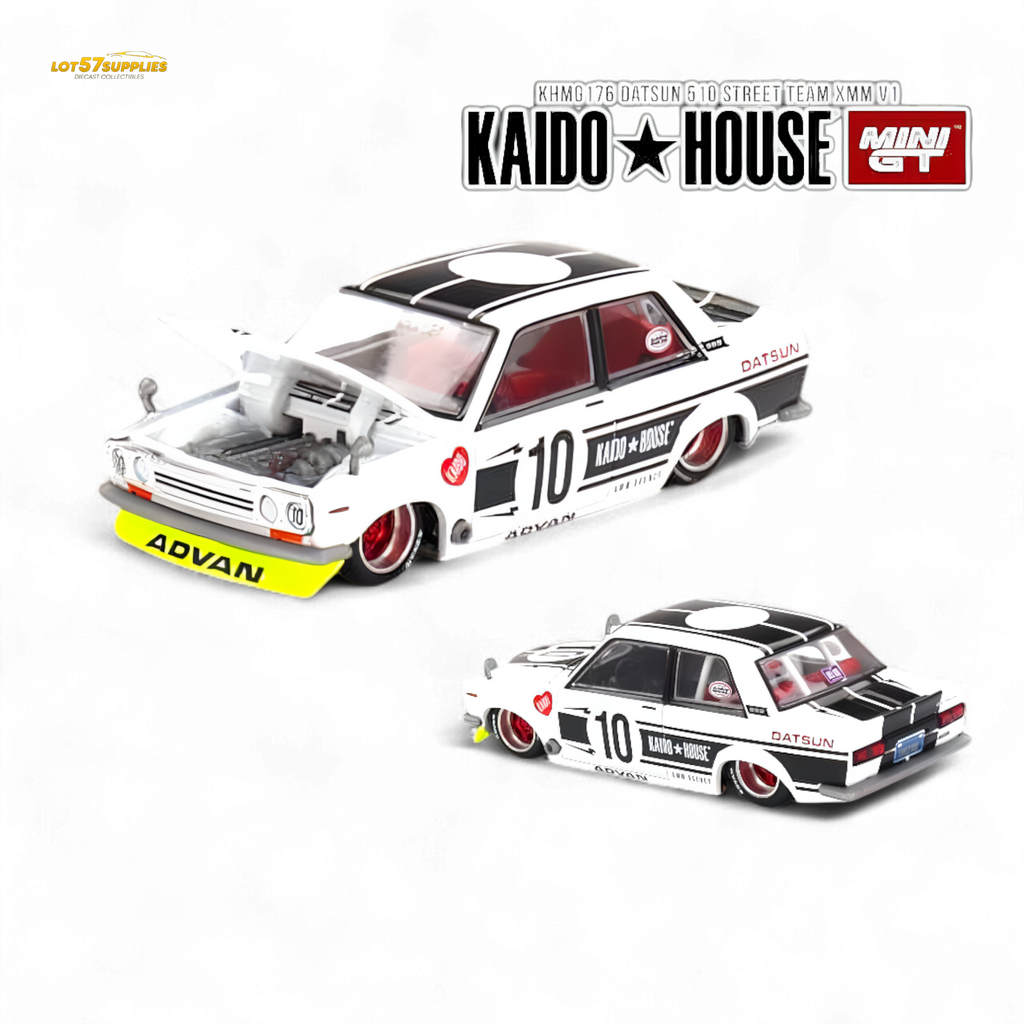 Kaido House Datsun 510 Street Team XMM 1:64