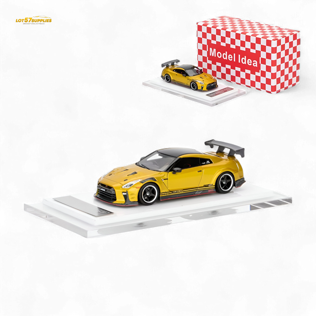 Model Idea GT-R R35 TOP SECRET Modified Version 1:64