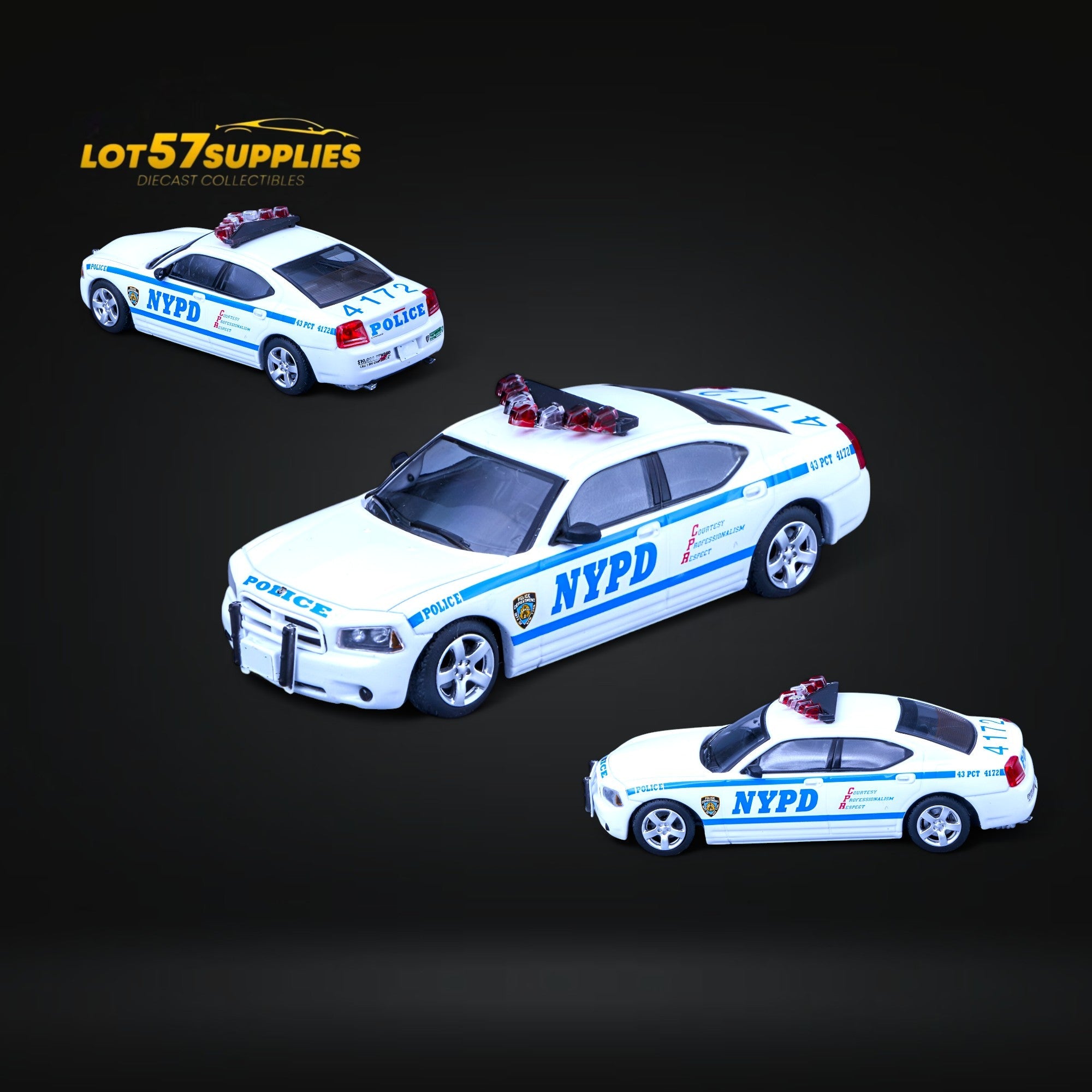 Rollin Dodge Charger NYPD 1:64