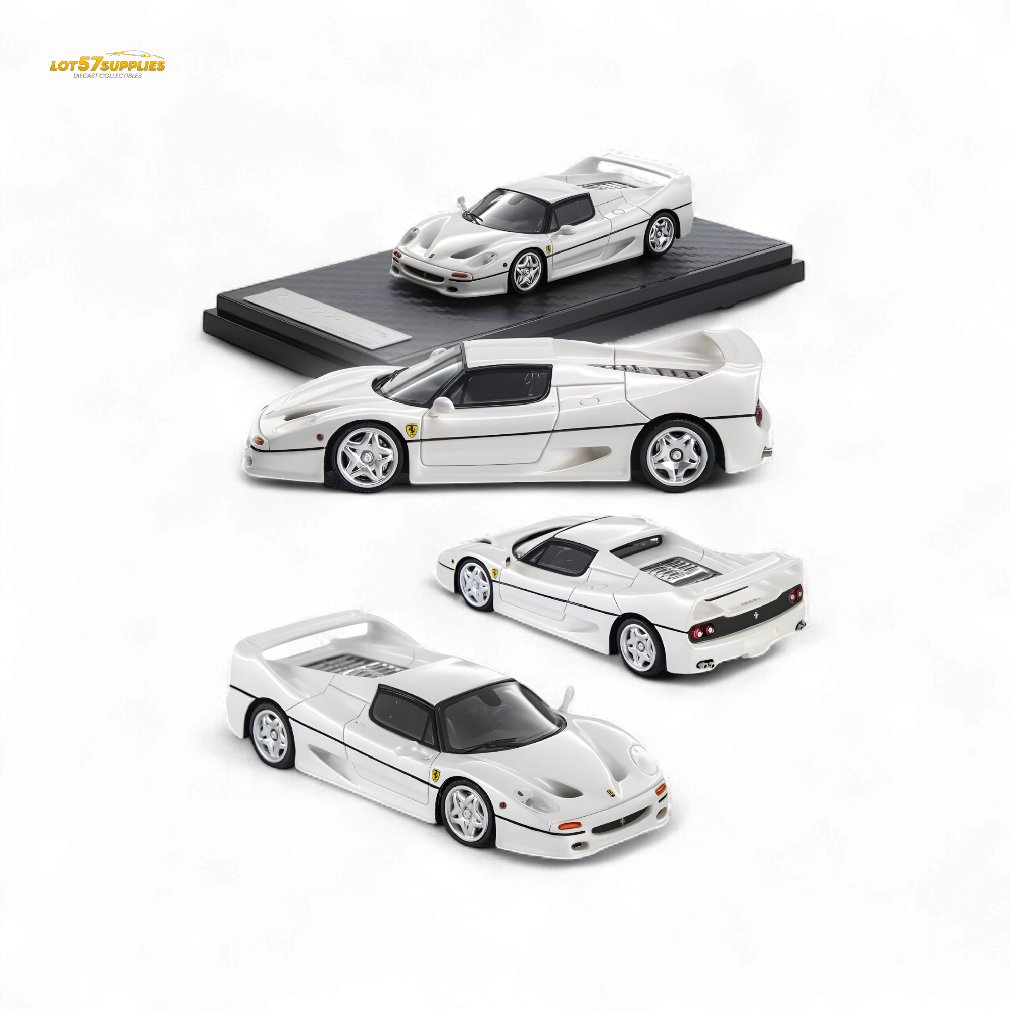 Nice Auto F50 Pearl White 1:64