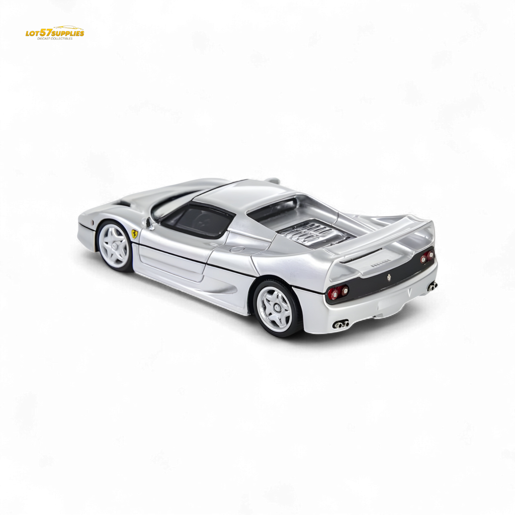 Nice Auto Ferrari F50 Silver 1:64