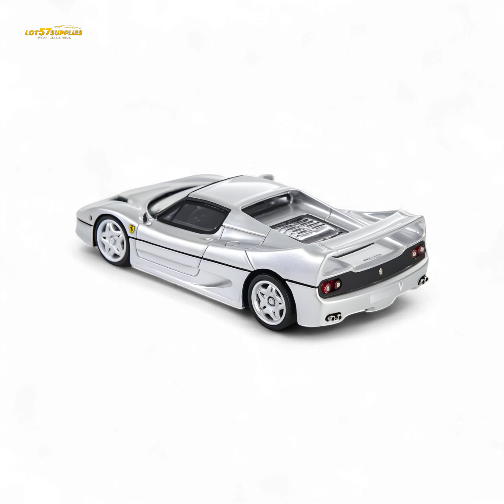Nice Auto Ferrari F50 Silver 1:64