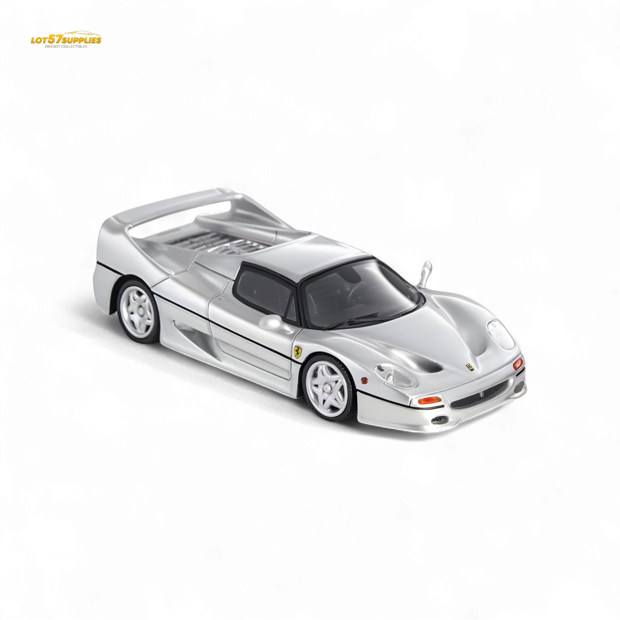 Nice Auto Ferrari F50 Silver 1:64