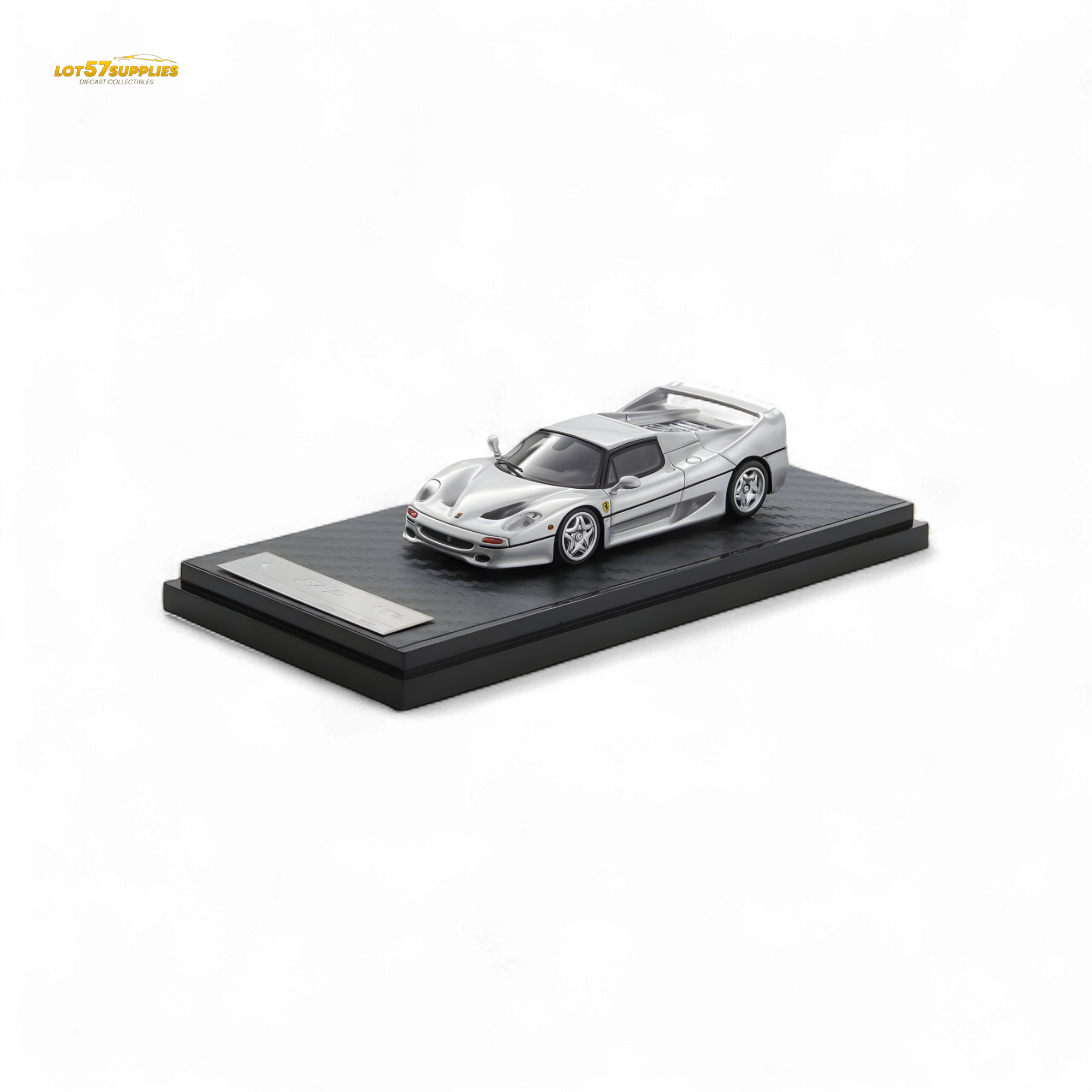 Nice Auto Ferrari F50 Silver 1:64