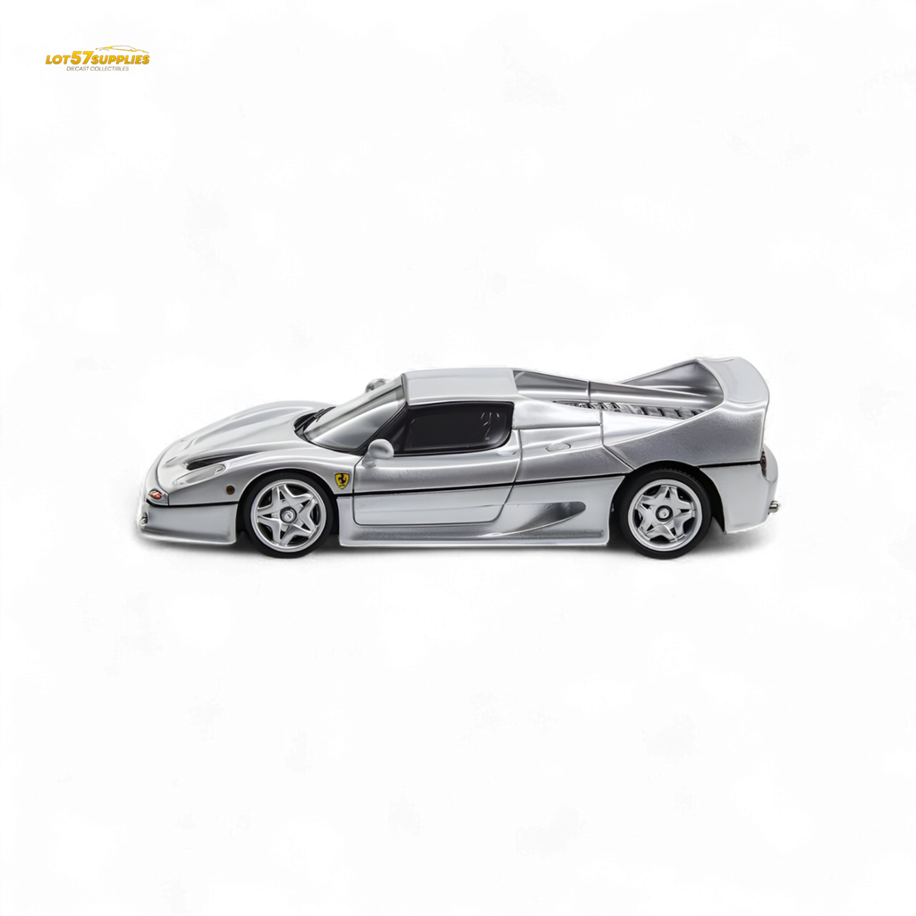 Nice Auto Ferrari F50 Silver 1:64
