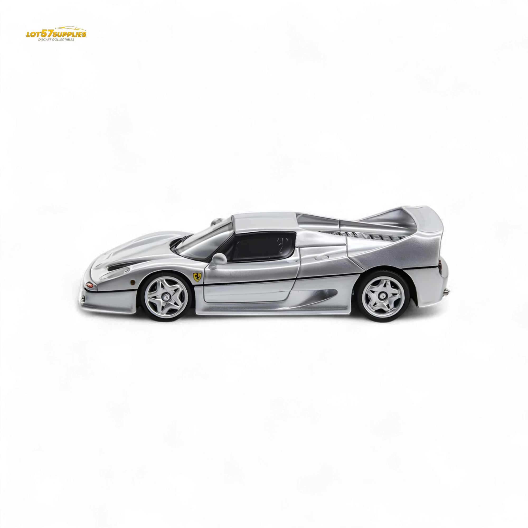 Nice Auto Ferrari F50 Silver 1:64