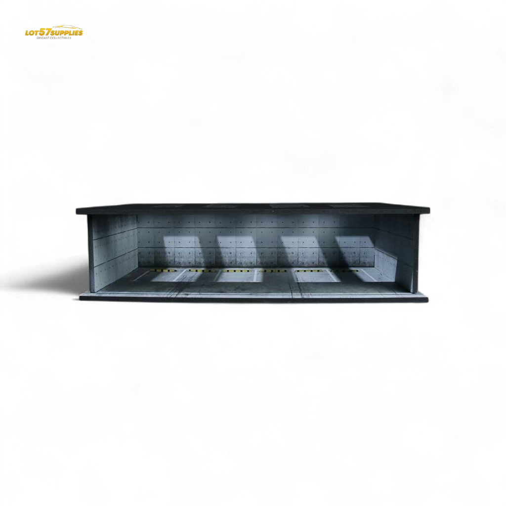 MoreArt Underground Parking Garage Scene 02 1:64