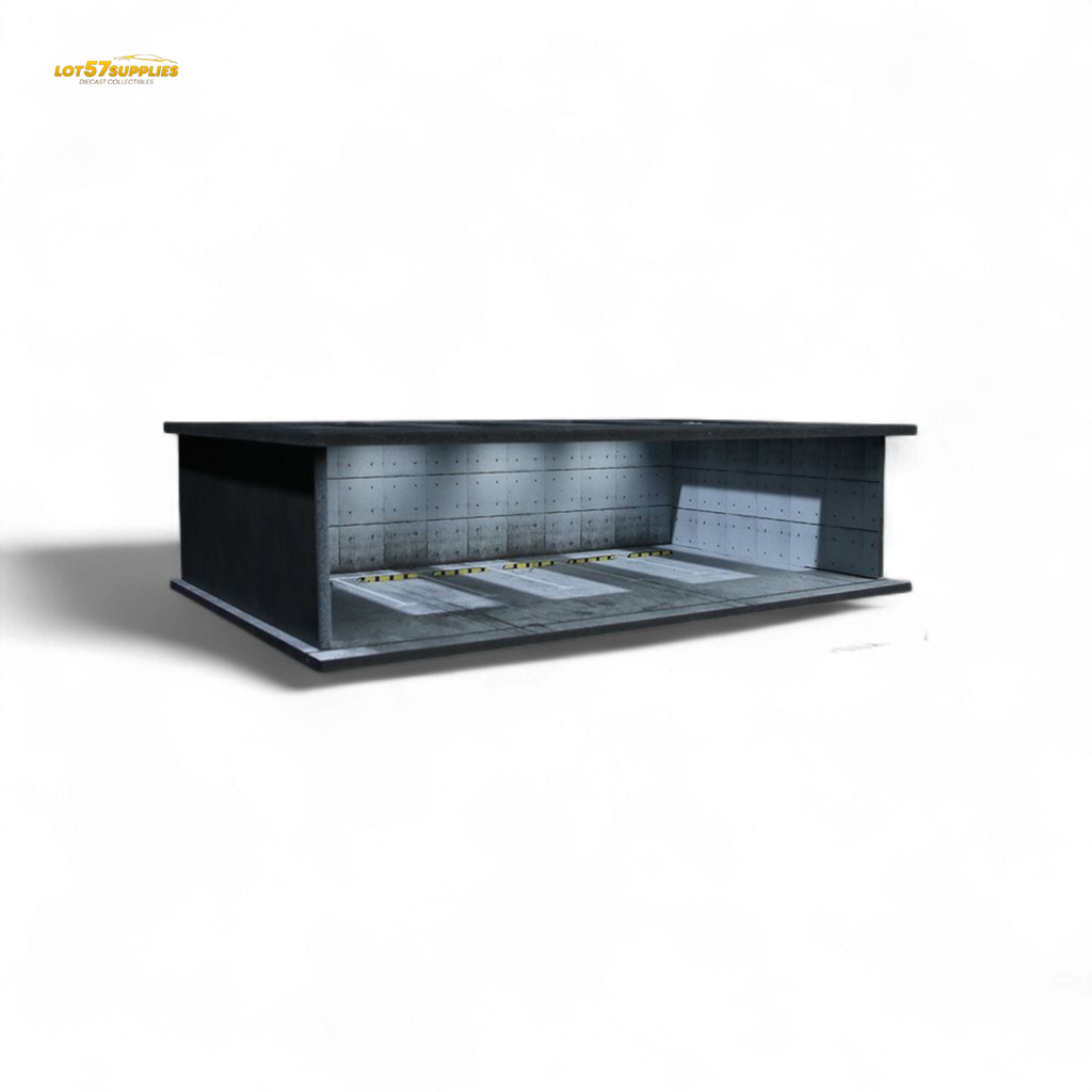 MoreArt Underground Parking Garage Scene 02 1:64