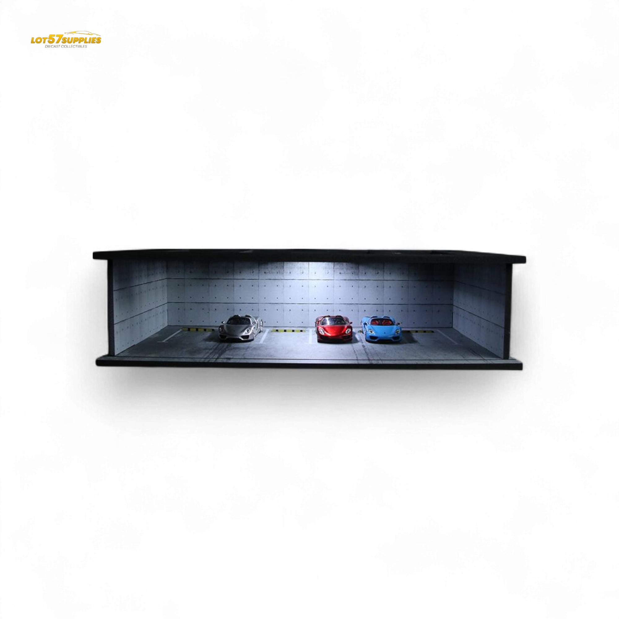 MoreArt Underground Parking Garage Scene 02 1:64