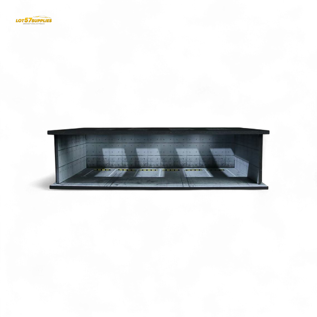 MoreArt Underground Parking Garage Scene 02 1:64