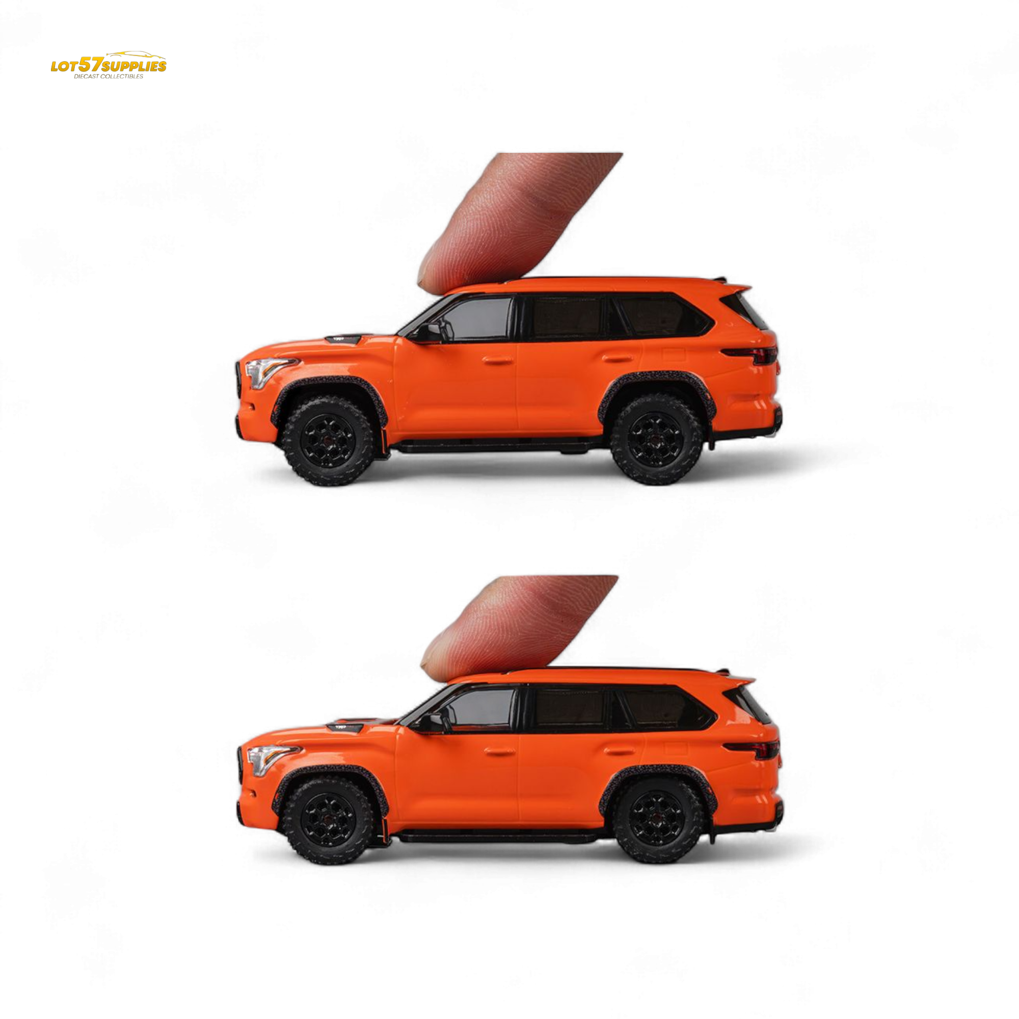 CM Model Toyota Sequoia Orange 1:64