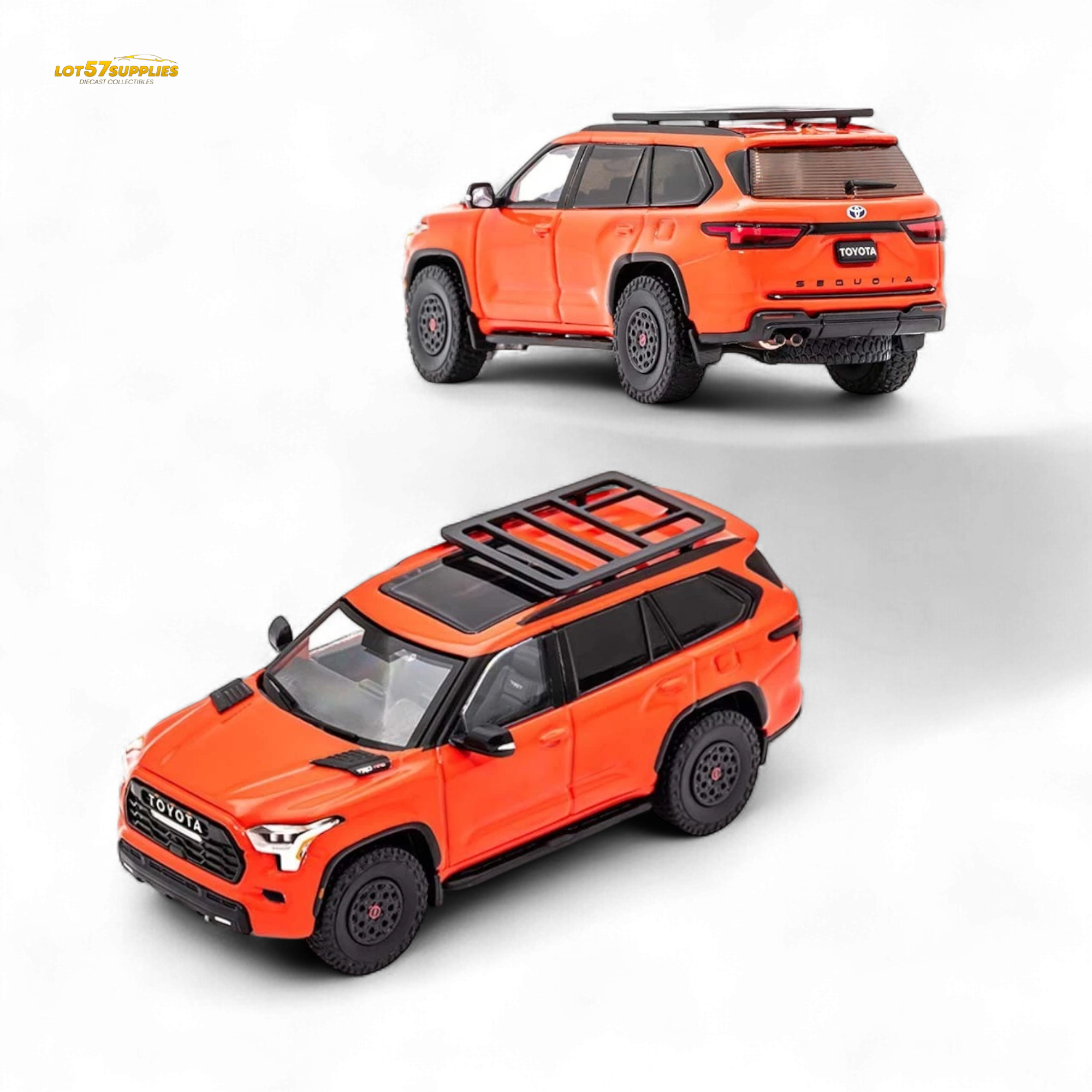CM Model Toyota Sequoia Orange 1:64