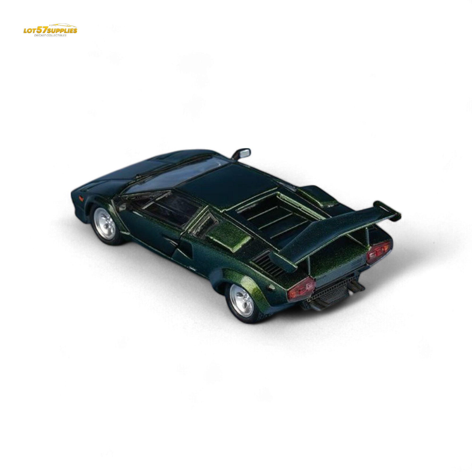 FindClassically Countach LP5000S Canepa Green 1:64
