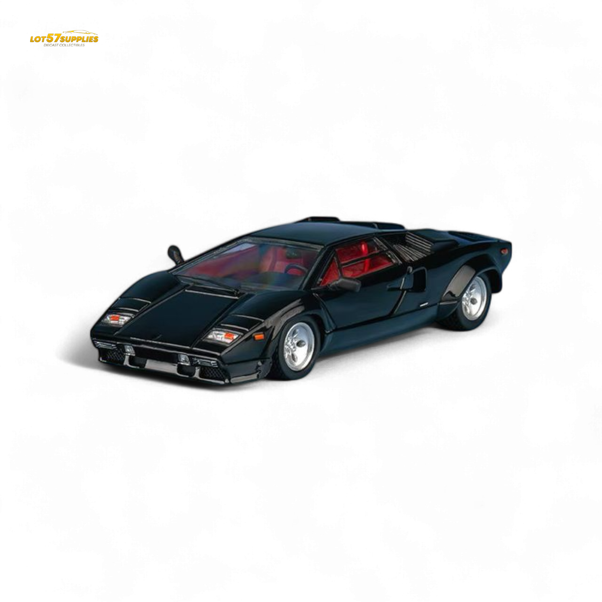 FindClassically Countach LP5000S Metallic Black 1:64
