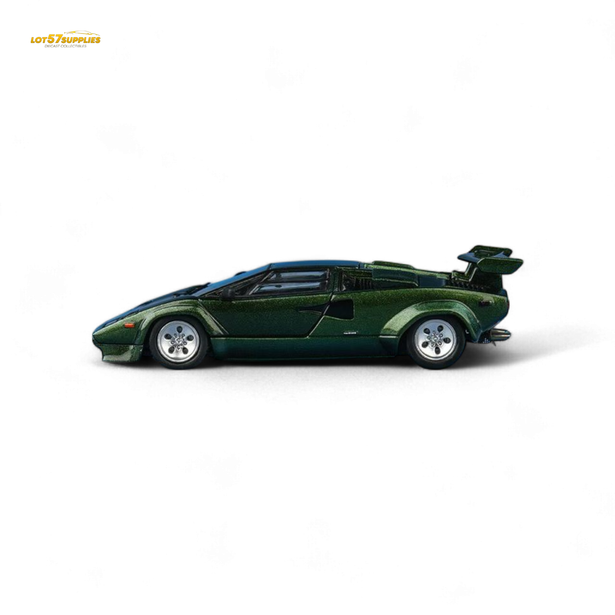 FindClassically Countach LP5000S Canepa Green 1:64