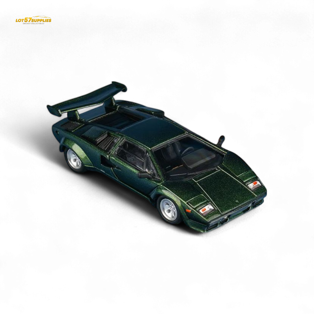 FindClassically Countach LP5000S Canepa Green 1:64