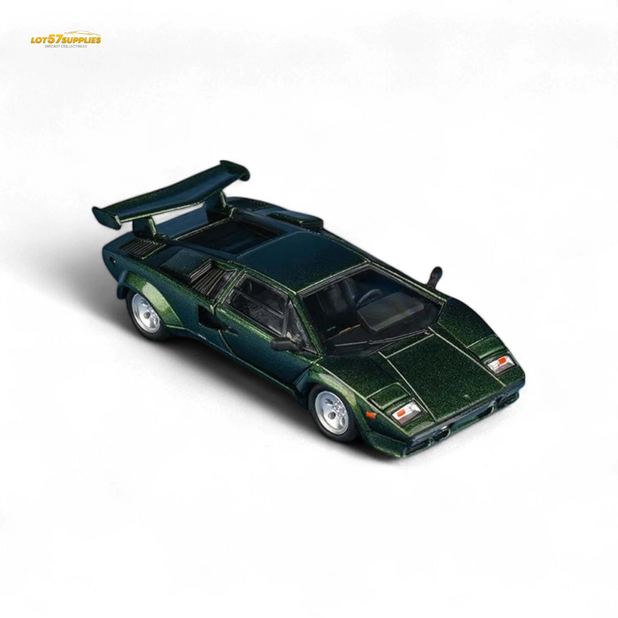 FindClassically Countach LP5000S Canepa Green 1:64