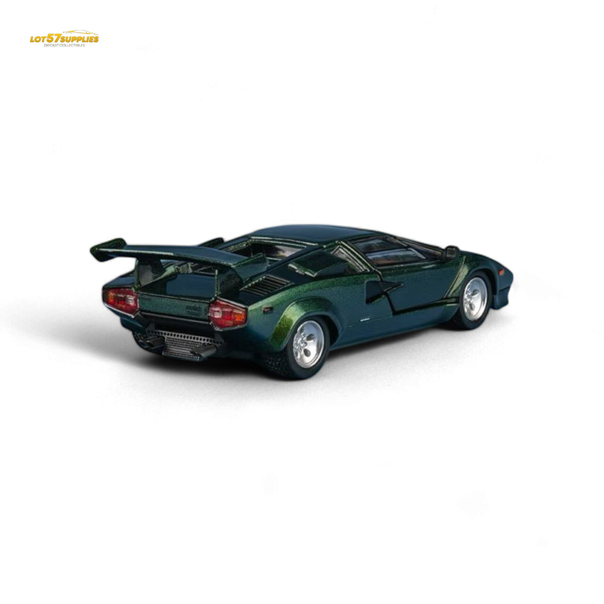 FindClassically Countach LP5000S Canepa Green 1:64