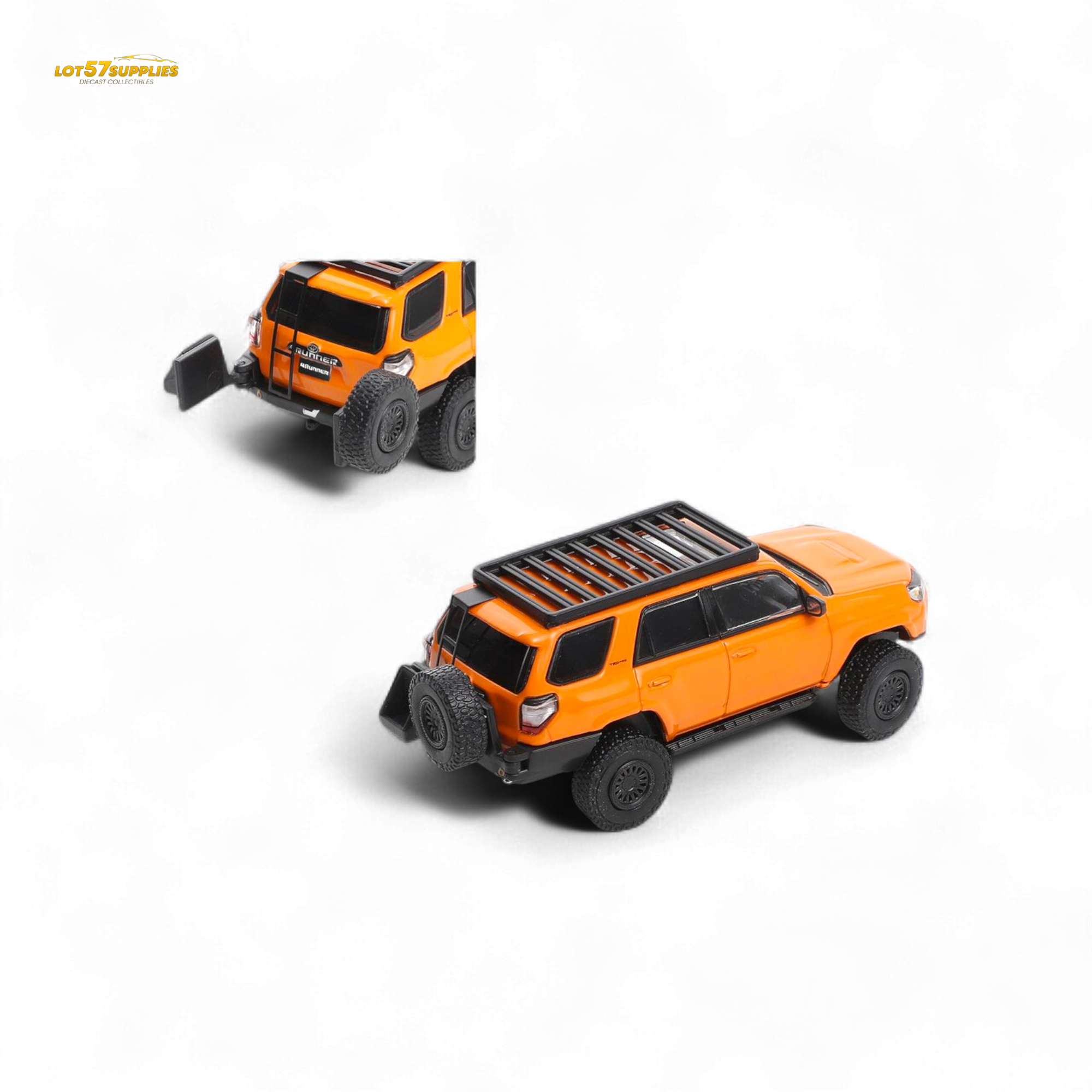 GCD Toyota 4 Runner Light Modified Version Orange 1:64