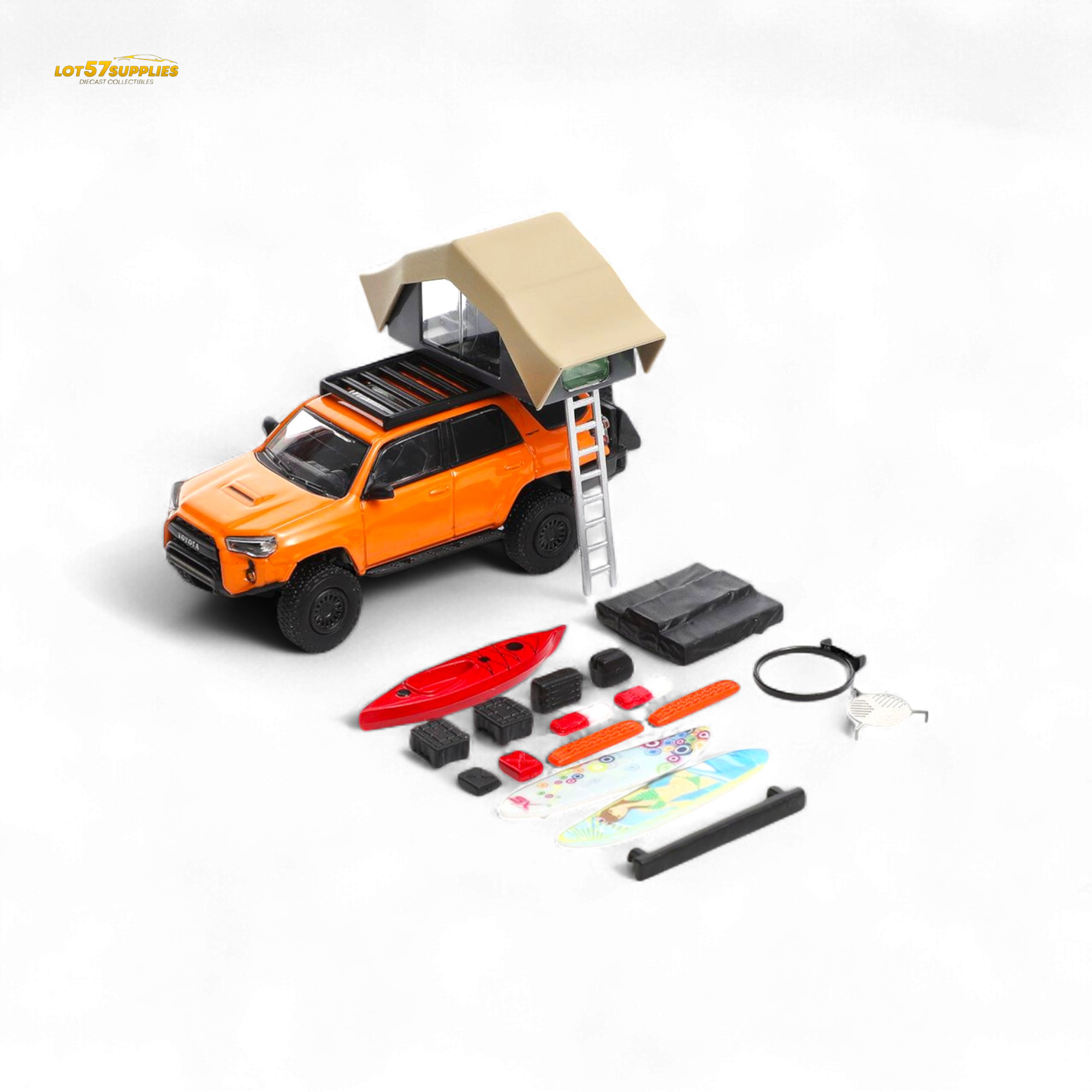 GCD Toyota 4 Runner Light Modified Version Orange 1:64