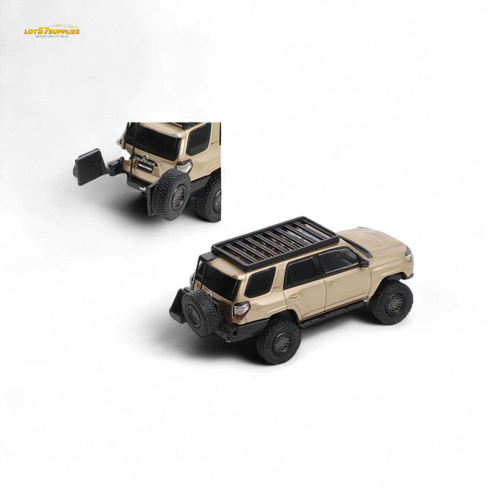 GCD Toyota 4 Runner Modified Champagne Gold 1:64