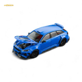 (Pre-Order) DCM Modified Audi RS6 Wagon Blue 1:64