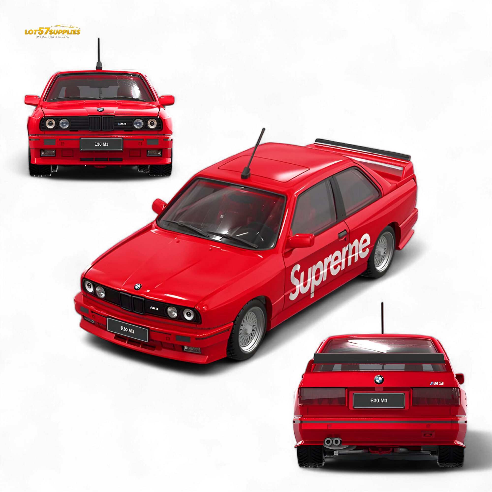 Original Model E30 Supreme Livery 1:64