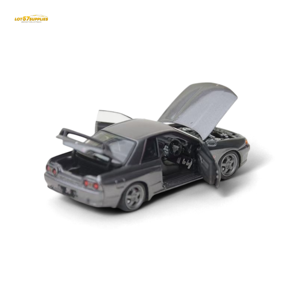 Focal Horizon Nissan Skyline GT-R R32 Nismo S-Tune Gun Grey 1:64