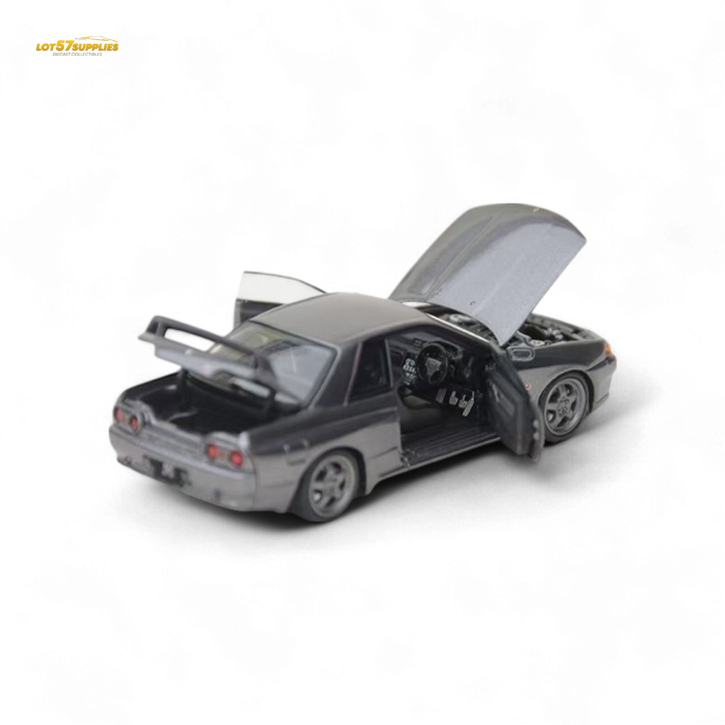 Focal Horizon Nissan Skyline GT-R R32 Nismo S-Tune Gun Grey 1:64