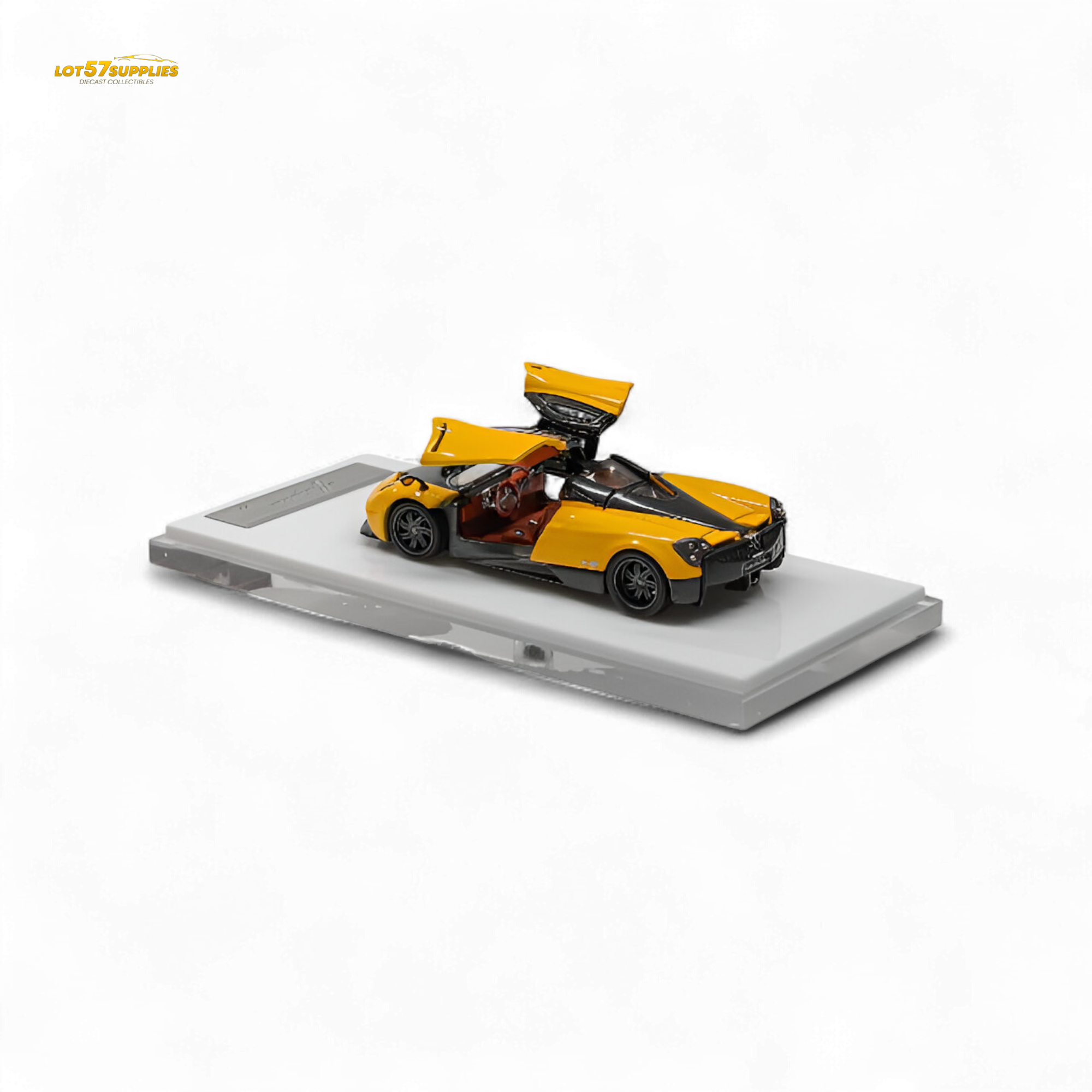 HKM Premium Huayra Coupe 2014 Orange Yellow 1:64
