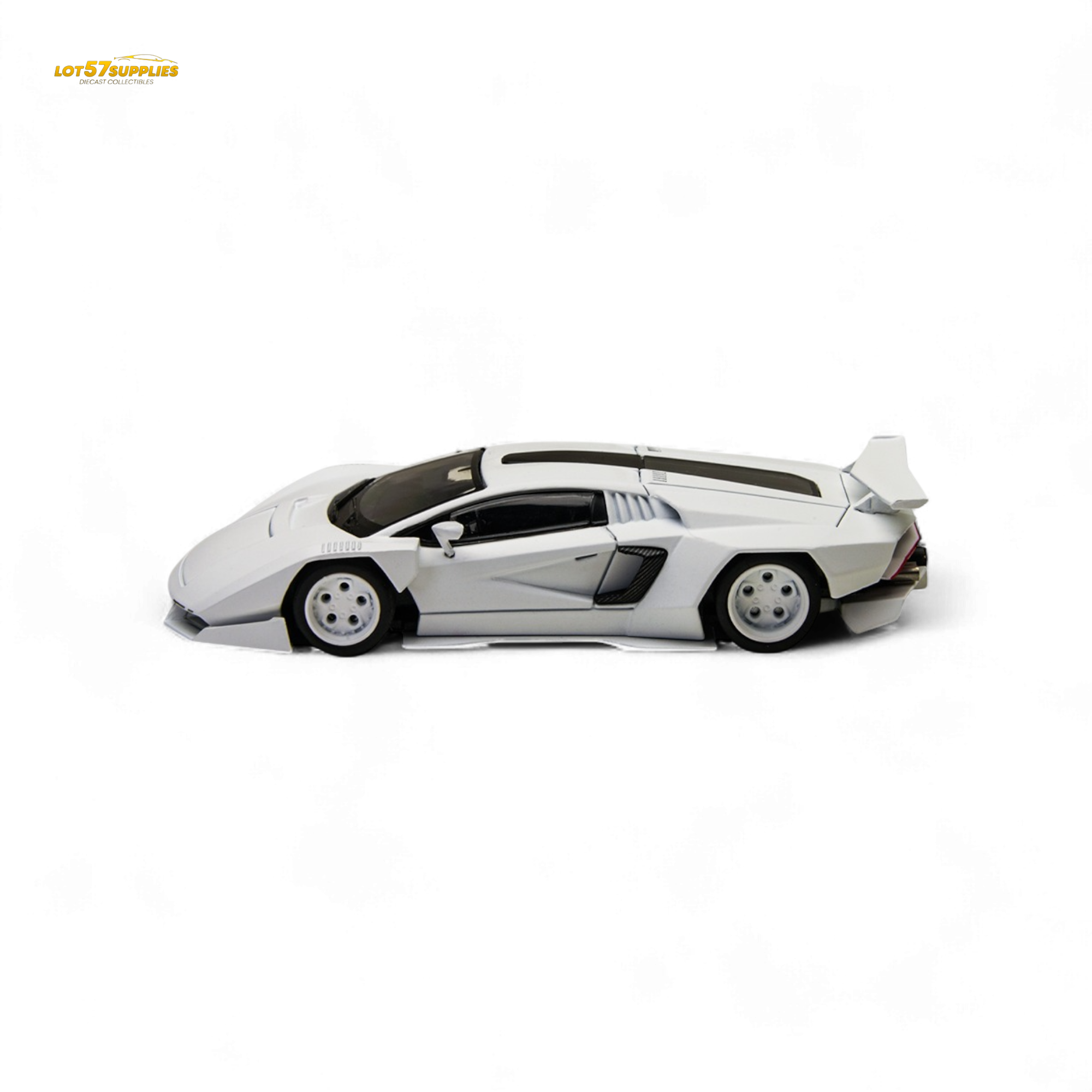 TimeMicro Countach V Ver. Mechanic White 1:64