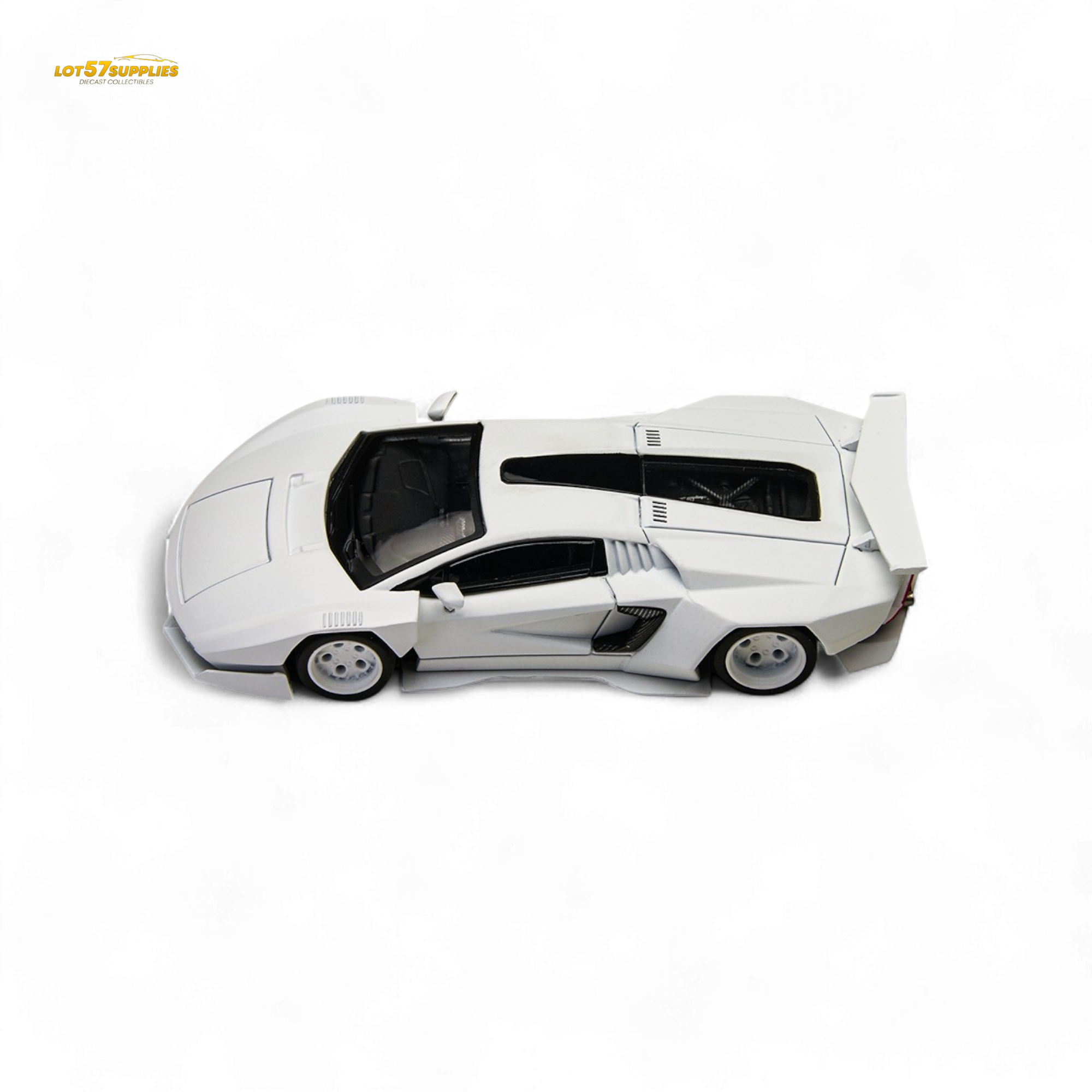 TimeMicro Countach V Ver. Mechanic White 1:64