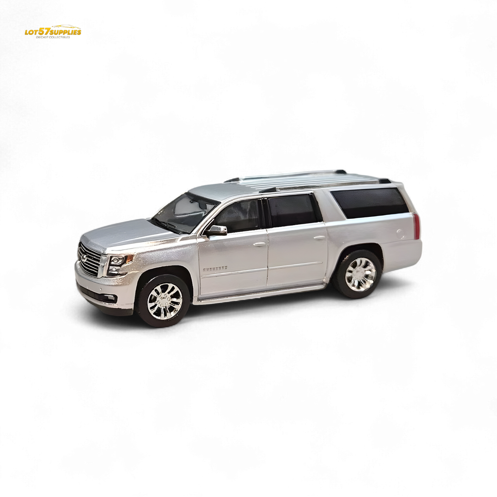 GOC Chevrolet Suburban 2015 Silver 1:64