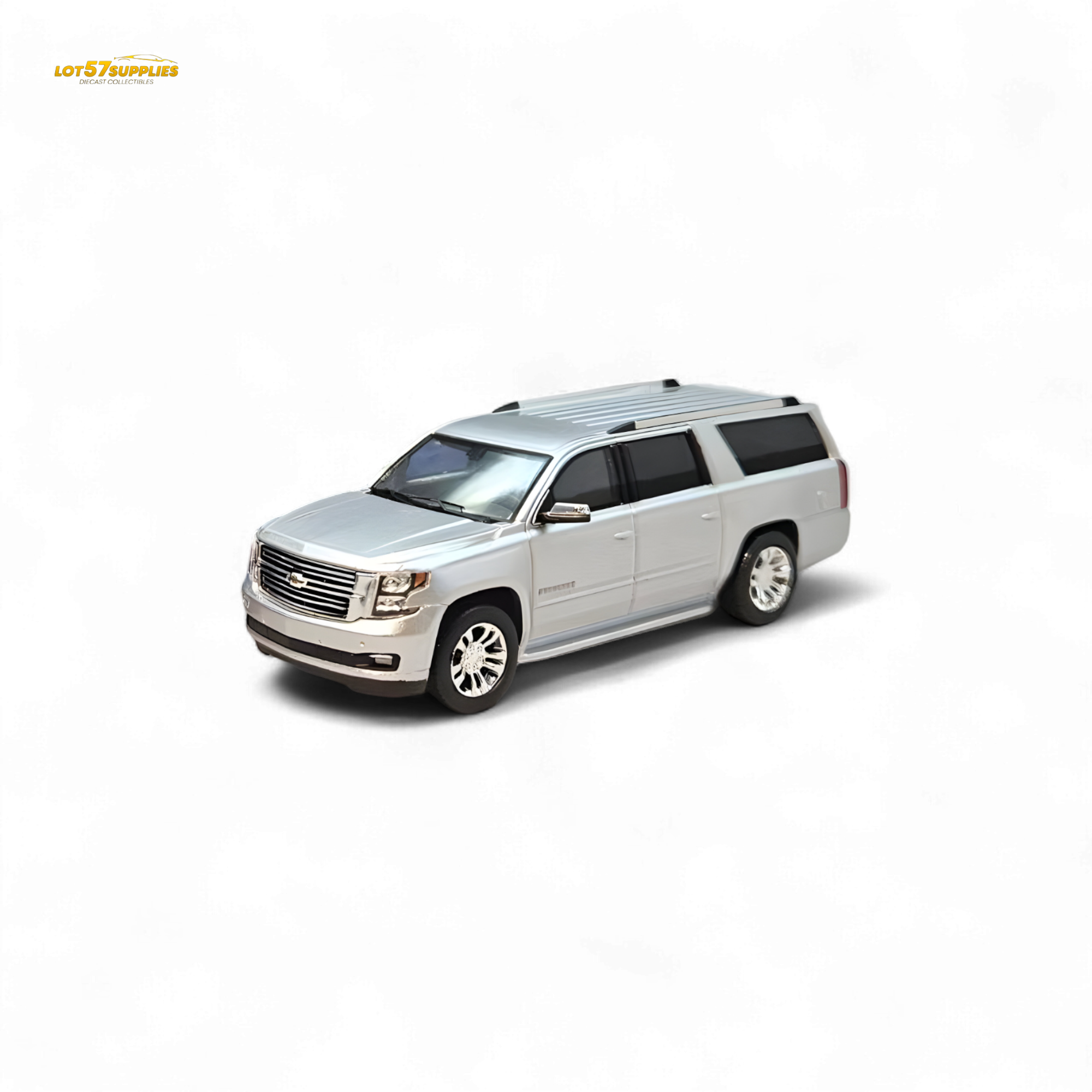 GOC Chevrolet Suburban 2015 Silver 1:64