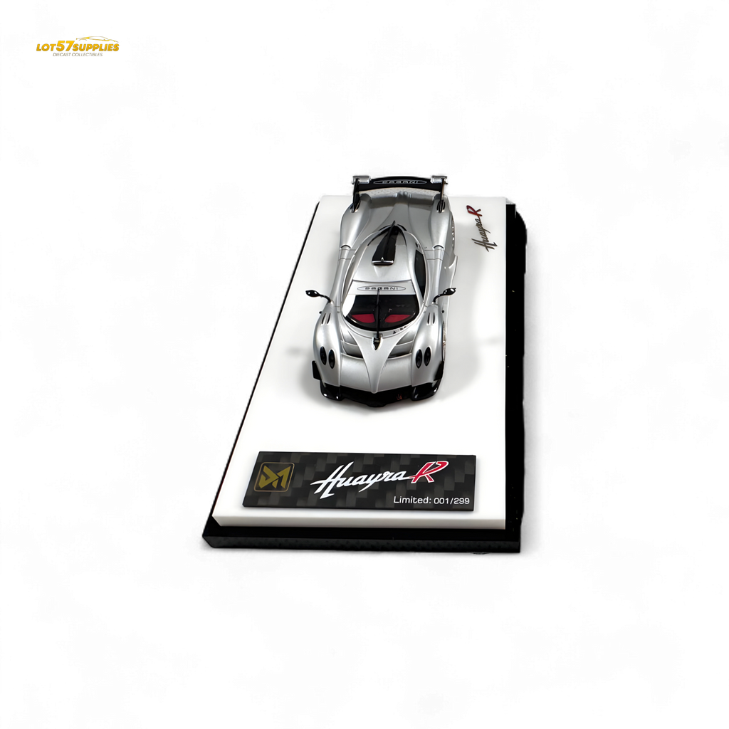 DMY Pagani Huayra R Matte Silver 1:64