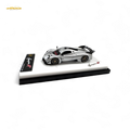 DMY Pagani Huayra R Matte Silver 1:64