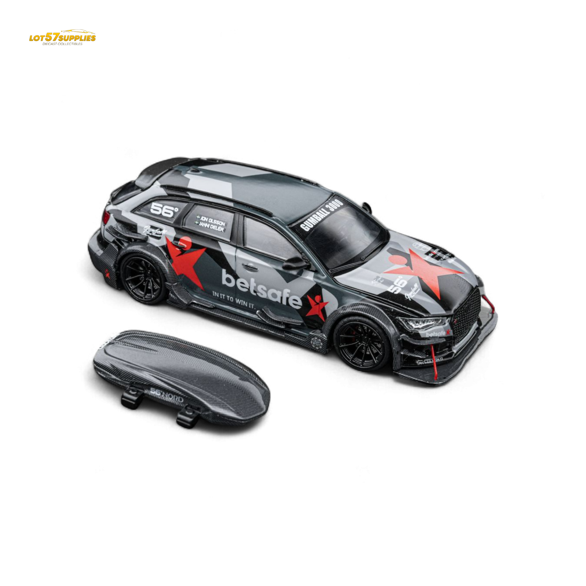DCM Audi RS6 C7 DTM Betsafe Gumball 3000 1:64