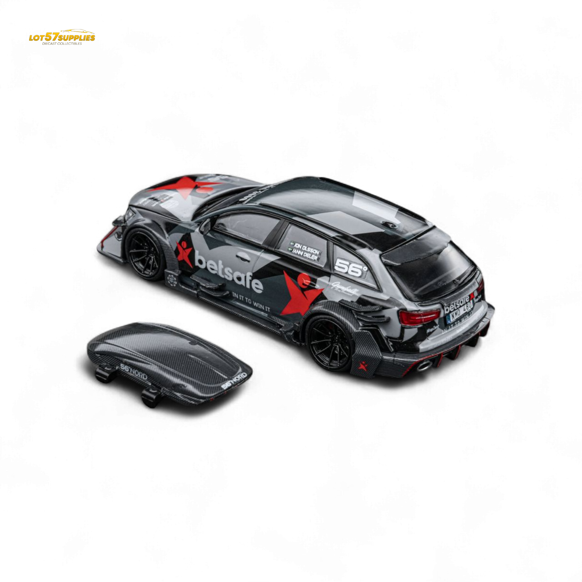 DCM Audi RS6 C7 DTM Betsafe Gumball 3000 1:64