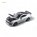 DCM Mustang Dark Horse Crystal White 1:64