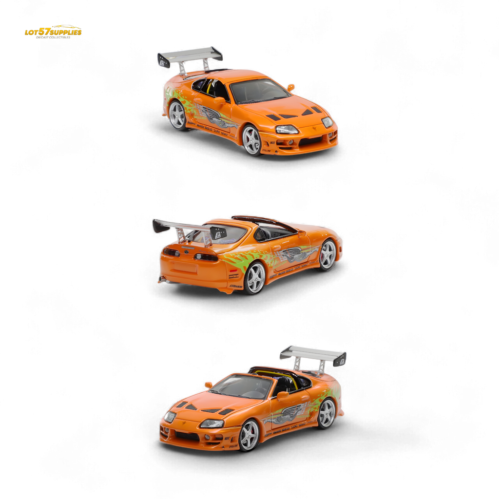 Fast Speed Toyota Supra MK4 Targa 1:64