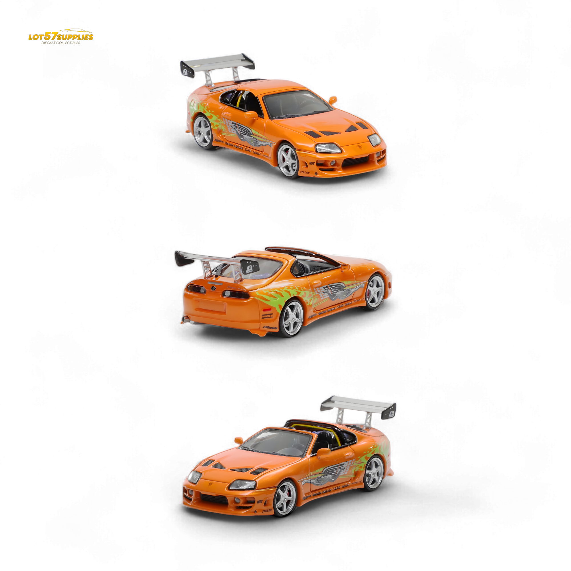Fast Speed Toyota Supra MK4 Targa 1:64