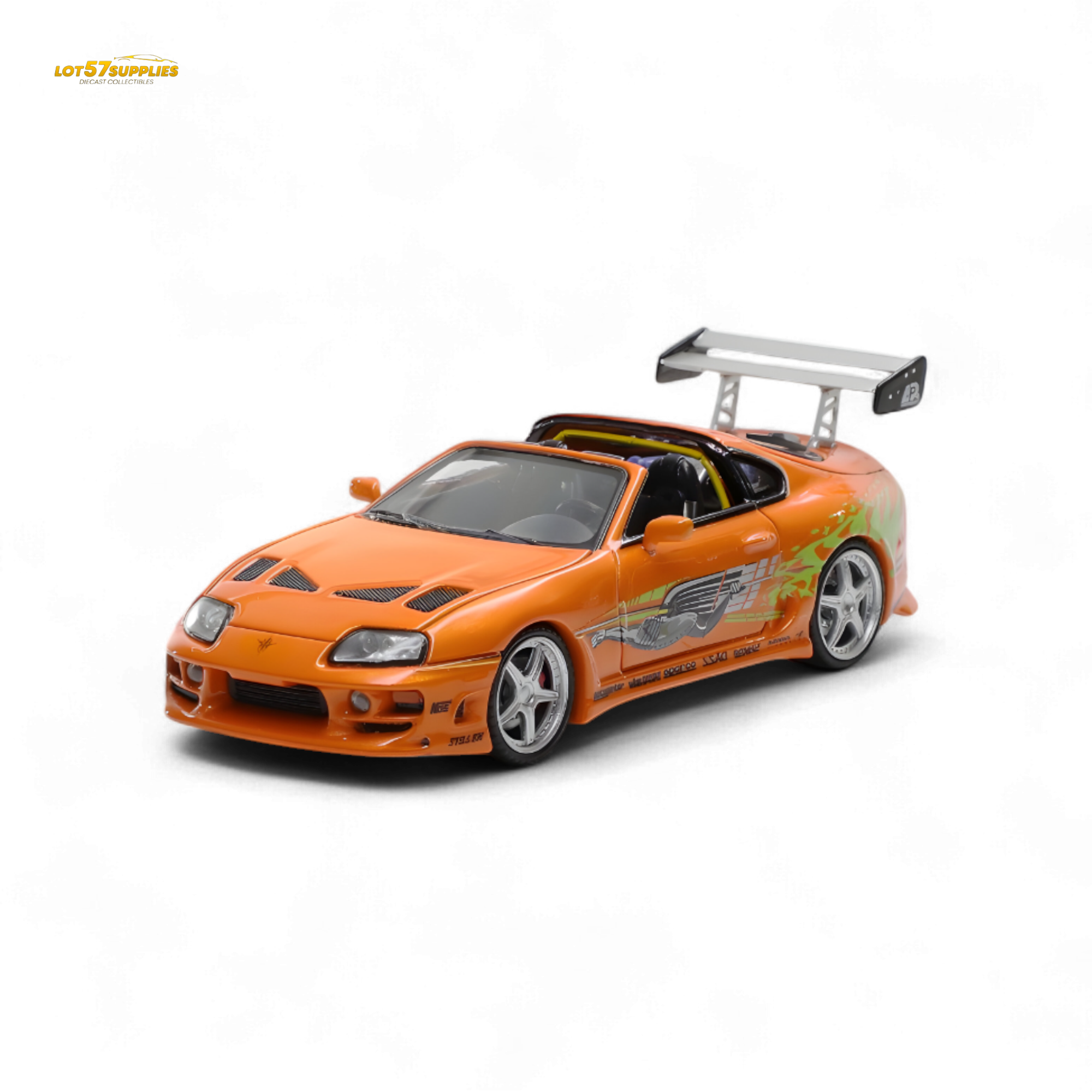 Fast Speed Toyota Supra MK4 Targa 1:64