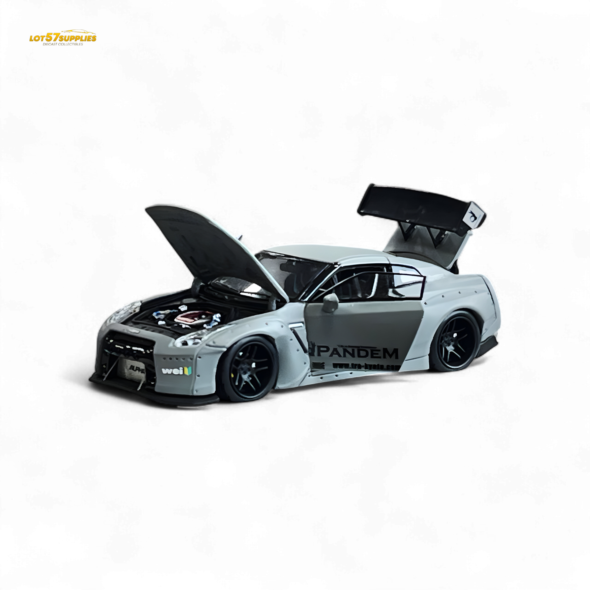 PGM Rocket Bunny R35 Combat Grey Luxury Version 1:64