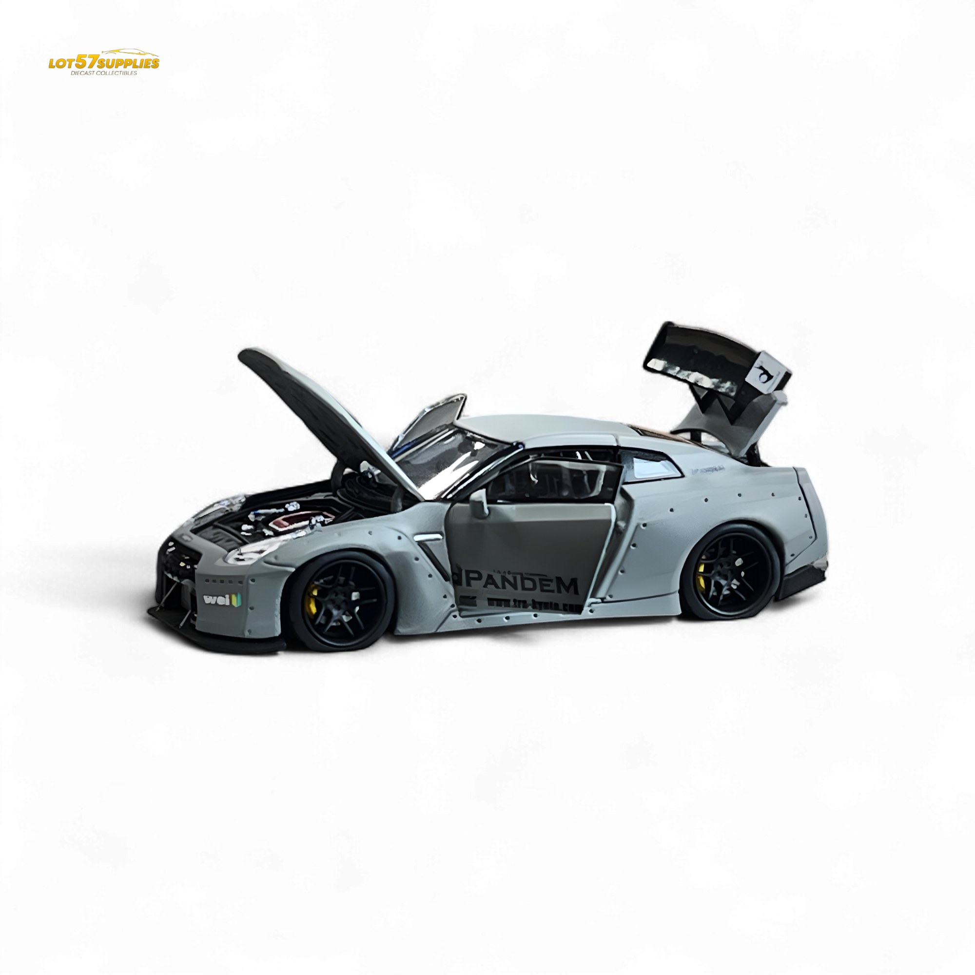 PGM Rocket Bunny R35 Combat Grey Luxury Version 1:64