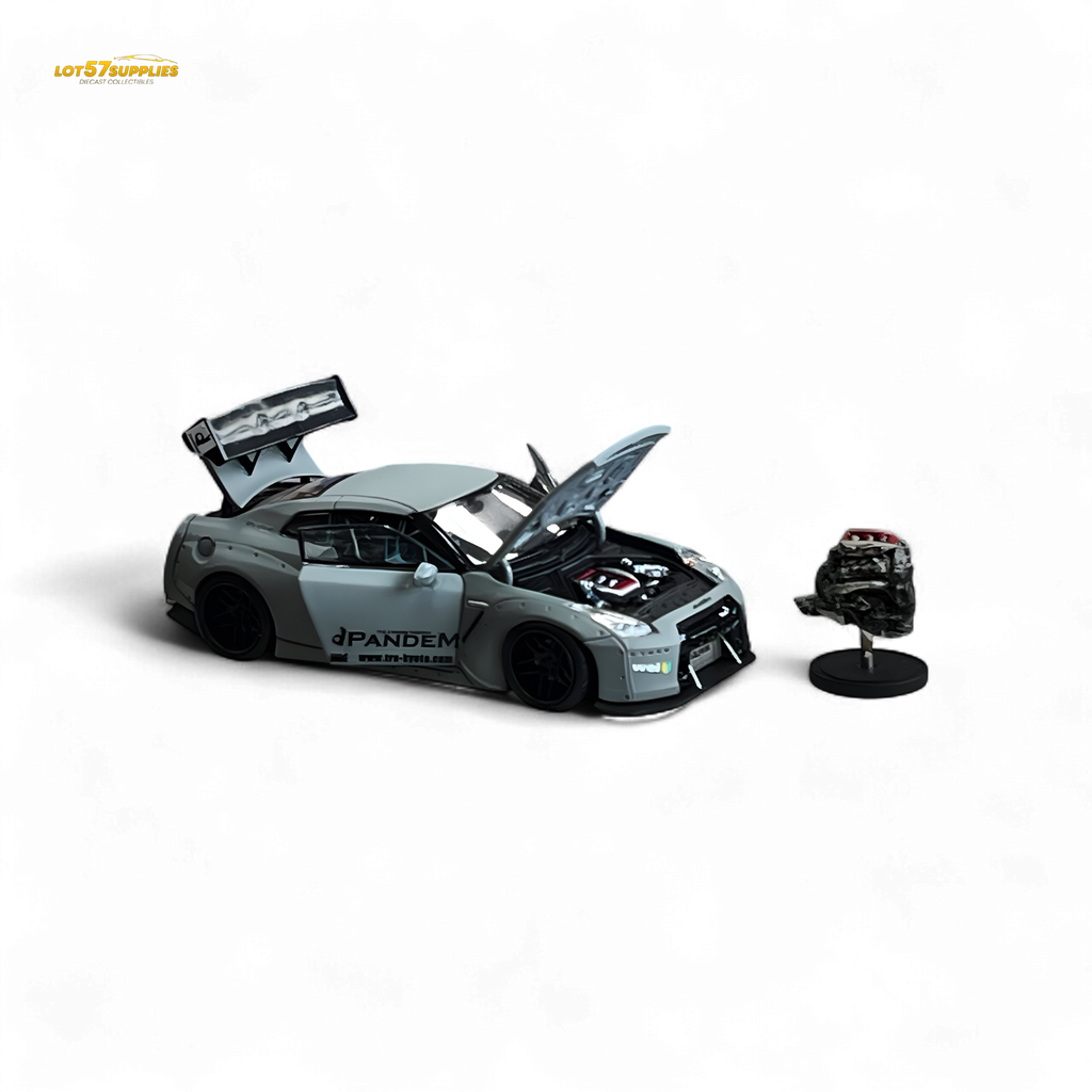 PGM Rocket Bunny R35 Combat Grey Luxury Version 1:64
