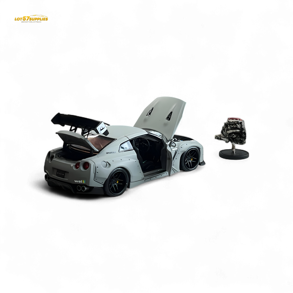 PGM Rocket Bunny R35 Combat Grey Luxury Version 1:64