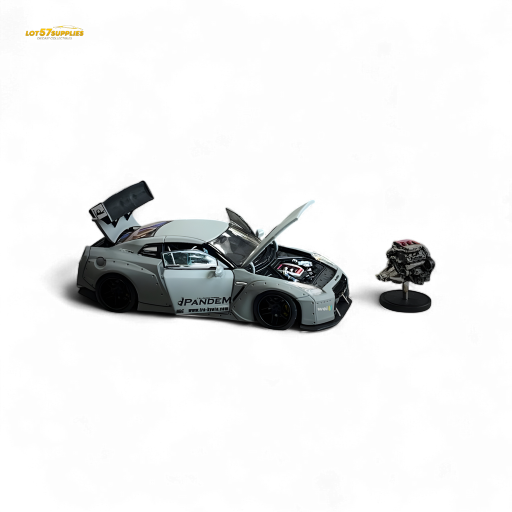 PGM Rocket Bunny R35 Combat Grey Luxury Version 1:64