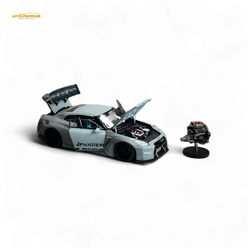 PGM Rocket Bunny R35 Combat Grey Luxury Version 1:64