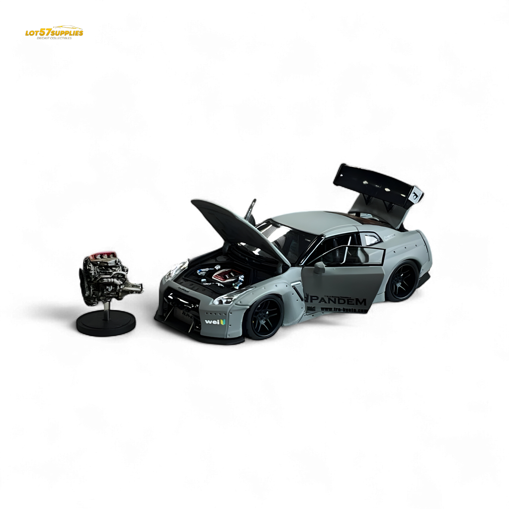 PGM Rocket Bunny R35 Combat Grey Luxury Version 1:64